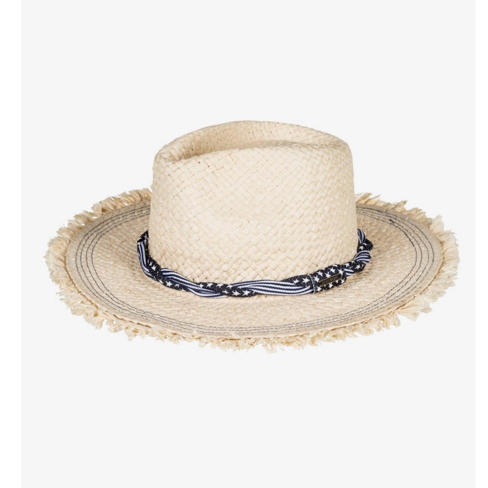 BNIP Roxy Straw Fedora Hat